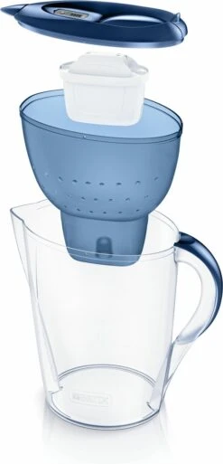BRITA - Waterfilterkan Marella XL - Blauw - 3,5L -Beste Koffie Winkel 578x1200