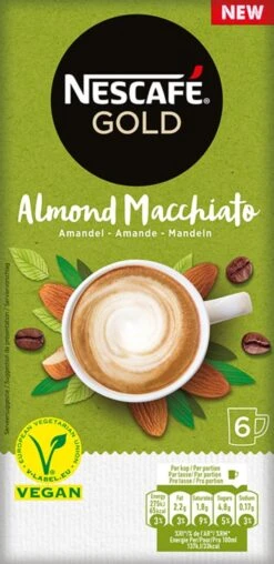 Nescafé Gold Almond Macchiato Oploskoffie - 6 Doosjes à 6 Zakjes 11 Nescafé Gold Almond Macchiato Oploskoffie - 6 Doosjes à 6 Zakjes -Beste Koffie Winkel 583x1200 1
