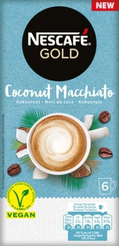 Nescafé Gold Coconut Macchiato Oploskoffie - 6 Doosjes à 6 Zakjes 11 Nescafé Gold Coconut Macchiato Oploskoffie - 6 Doosjes à 6 Zakjes -Beste Koffie Winkel 583x1200