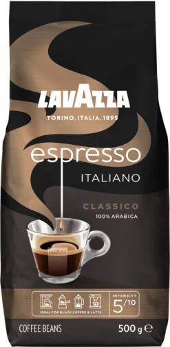 Lavazza Espresso Italiano Classico Koffiebonen - 500 Gram X4 -Beste Koffie Winkel 589x1200 1