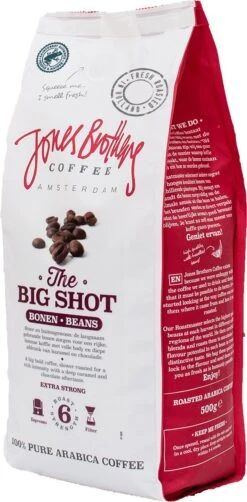 Jones Brothers Coffee The Big Shot Koffiebonen - 6 X 500 Gram 12 Jones Brothers Coffee The Big Shot Koffiebonen - 6 X 500 Gram -Beste Koffie Winkel 591x1200 1