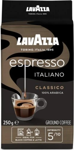 Lavazza Espresso Italiano Classico Gemalen / Filterkoffie - 8 X 250 Gram -Beste Koffie Winkel 594x1200 2
