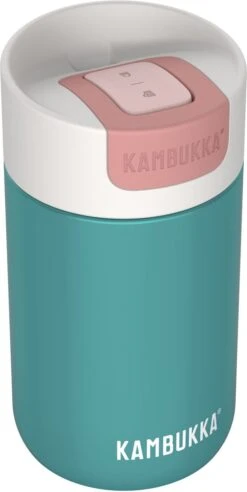 Kambukka Olympus Thermosbeker 300 Ml - Makkelijk Reinigen - Lekvrije Koffiebeker - RVS - Enchanted Forest -Beste Koffie Winkel 602x1200