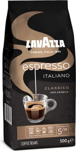 Lavazza Espresso Italiano Classico Koffiebonen - 500 Gram X4 -Beste Koffie Winkel 608x1200 1