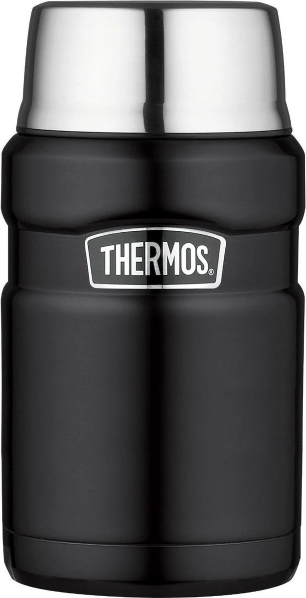 Thermos King Voedseldrager XL - 710 Ml - Zwart 3 Thermos King Voedseldrager XL - 710 Ml - Zwart