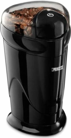Princess 242195 Elektrische Koffiemolen – 60 Gram – Zwart -Beste Koffie Winkel 618x1200