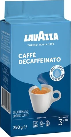 Lavazza Caffe Decaffeinato Filterkoffie - 250 Gram X8 13 Lavazza Caffe Decaffeinato Filterkoffie - 250 Gram X8 -Beste Koffie Winkel 620x1200 4