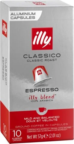 Illy Espresso Classico Koffiecups - Intensiteit 5/9 - 10 X 10 Capsules -Beste Koffie Winkel 621x1200 2