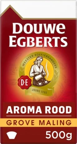 Douwe Egberts Aroma Rood Grove Maling Filterkoffie - 6 X 500 Gram -Beste Koffie Winkel 643x1200 1
