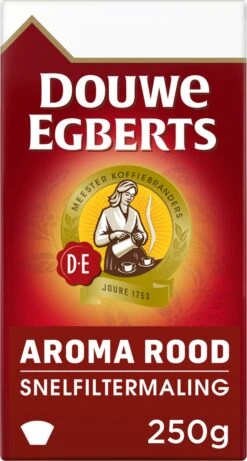 Douwe Egberts Aroma Rood Filterkoffie - 24 X 250 Gram 15 Douwe Egberts Aroma Rood Filterkoffie - 24 X 250 Gram -Beste Koffie Winkel 643x1200 2