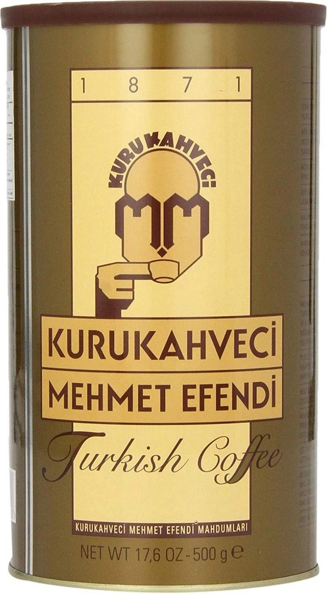 Turkse Koffie Kurukahveci Mehmet Efendi 500 Gram Gemalen Koffie 4 Turkse Koffie Kurukahveci Mehmet Efendi 500 Gram Gemalen Koffie - Afbeelding 2