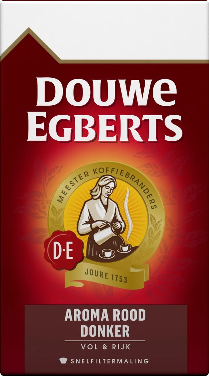 Douwe Egberts Aroma Rood Donker Filterkoffie - 6 X 500 Gram 9 Douwe Egberts Aroma Rood Donker Filterkoffie - 6 X 500 Gram - Afbeelding 7