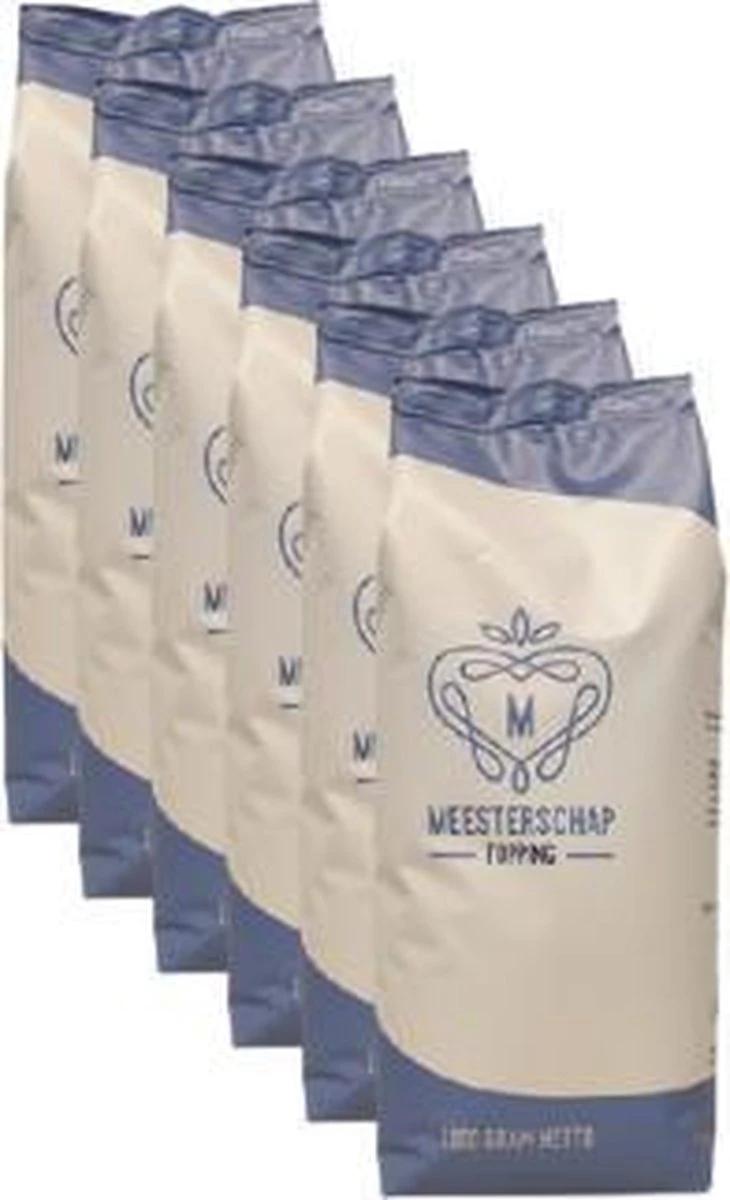 Meesterschap Cappuccino Topping - 6 X 1 Kg 3 Meesterschap Cappuccino Topping - 6 X 1 Kg