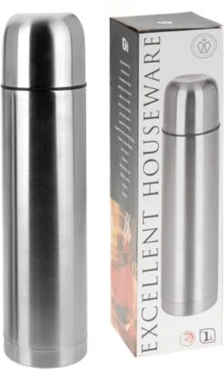 Excellent Houseware KOOPMAN Thermoskan Bullet 1 Liter RVS 12 Excellent Houseware KOOPMAN Thermoskan Bullet 1 Liter RVS -Beste Koffie Winkel 730x1200