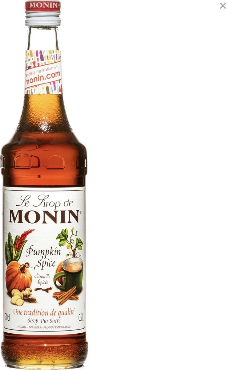 Monin Koffiesiroop Pumpkin Spice - 70 Cl 3 Monin Koffiesiroop Pumpkin Spice - 70 Cl