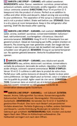 Fitcy | Koffiesiroop | Karamel | Barista Syrup | Zero | Vegan | Vetvrij | Suikervrij | Keto-vriendelijk | Koffie | Siroop | 1L -Beste Koffie Winkel 736x1200