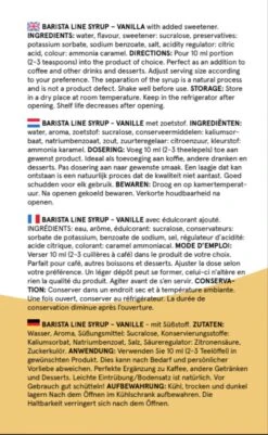 Fitcy | Koffiesiroop | Vanille | Barista Syrup | Zero | Vegan | Vetvrij | Suikervrij | Keto-vriendelijk | Koffie | Siroop | MET DOSEERPOMP | 1L -Beste Koffie Winkel 739x1200 1