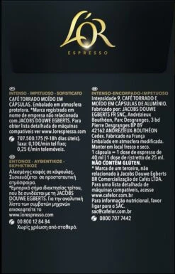 L'OR Espresso Forza Koffiecups - Intensiteit 9/12 - 4 X 40 Capsules -Beste Koffie Winkel 770x1200 4