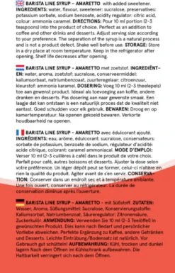 Fitcy | Koffiesiroop | Amaretto | Barista Syrup | Zero | Vegan | Vetvrij | Suikervrij | Keto-vriendelijk | Koffie | Siroop | MET DOSEERPOMP | 1L 11 Fitcy | Koffiesiroop | Amaretto | Barista Syrup | Zero | Vegan | Vetvrij | Suikervrij | Keto-vriendelijk | Koffie | Siroop | MET DOSEERPOMP | 1L -Beste Koffie Winkel 770x1200 5