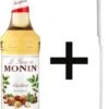 Monin Koffiesiroop Hazelnoot Siroop 70cl Met Doseer Pompje! -Beste Koffie Winkel 786x1200