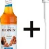 Monin Caramel Suikervrij 70cl Koffiesiroop Met Doseer Pompje -Beste Koffie Winkel 824x1200