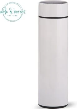 Thermoskan - Thermosfles 500 Ml - Temperatuur Display - 500 Ml - RVS - Wit - Able & Borret 9 Thermoskan - Thermosfles 500 Ml - Temperatuur Display - 500 Ml - RVS - Wit - Able & Borret -Beste Koffie Winkel 841x1200