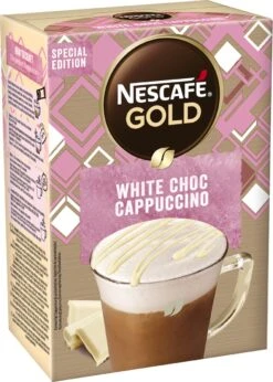 NESCAFE GOLD White Choc Cappuccino 6 Doosjes à 8 Zakjes -Beste Koffie Winkel 857x1200 2