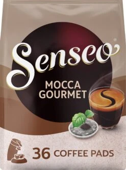 Senseo Mocca Gourmet Koffiepads - 4/9 Intensiteit - 10 X 36 Pads -Beste Koffie Winkel 887x1200 2