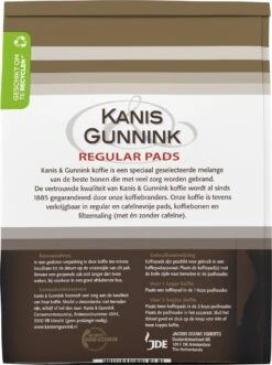 Kanis & Gunnink Regular Koffiepads - 10 X 36 Pads -Beste Koffie Winkel 895x1200 1