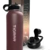 Tigrar - Waterfles Met Rietje - Drinkfles 1 Liter - Thermosfles - RVS - Rood - Incl. Extra Dop, 3 Rietjes En Reiniger 2 Tigrar - Waterfles Met Rietje - Drinkfles 1 Liter - Thermosfles - RVS - Rood - Incl. Extra Dop, 3 Rietjes En Reiniger -Beste Koffie Winkel 904x1200 1