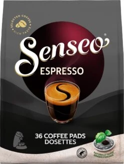 Senseo Espresso Koffiepads - 9/9 Intensiteit - 10 X 36 Pads 19 Senseo Espresso Koffiepads - 9/9 Intensiteit - 10 X 36 Pads -Beste Koffie Winkel 909x1200 4