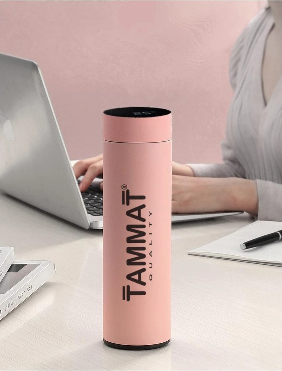 Slimme Thermosfles Met LCD Temperatuur Display - Curver Isolatiefles 500 ML - Rubber Coating - Dubbelwandige Thermosfles - Thermosbeker - Isoleerfles - Thermoskan - Travel Mug - Bidon Drinkfles - Koffiebeker - Drinkflessen - RVS - Smart Thermos 7 Slimme Thermosfles Met LCD Temperatuur Display - Curver Isolatiefles 500 ML - Rubber Coating - Dubbelwandige Thermosfles - Thermosbeker - Isoleerfles - Thermoskan - Travel Mug - Bidon Drinkfles - Koffiebeker - Drinkflessen - RVS - Smart Thermos - Afbeelding 5