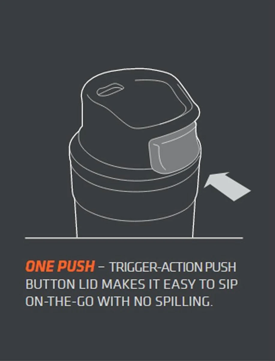 Stanley Classic Trigger-Action Thermosfles - 0.35L- Nightfall 7 Stanley Classic Trigger-Action Thermosfles - 0.35L- Nightfall - Afbeelding 5