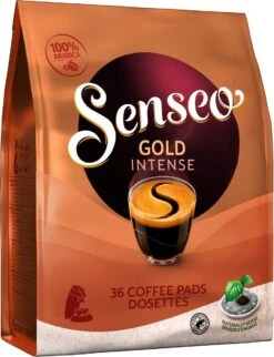 Senseo Gold Intense Koffiepads - 7/9 Intensiteit - 4 X 36 Pads 15 Senseo Gold Intense Koffiepads - 7/9 Intensiteit - 4 X 36 Pads -Beste Koffie Winkel 920x1200 1