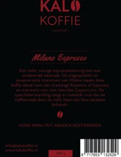 Kalo Koffie - 100% Arabica Koffiebonen - Milano Espresso - 1kg - Exclusieve Koffie -Beste Koffie Winkel 921x1200 1