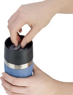 Tefal Compact Travel Mug Compact Thermosfles - 0,3 L - Blauw -Beste Koffie Winkel 926x1200