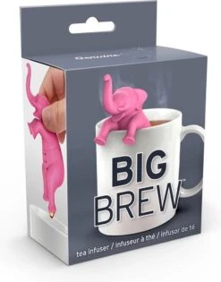 Thee Ei - Olifant - Thee Zeef - Thee Filter - Roze -Beste Koffie Winkel 942x1200