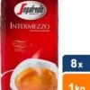 Segafredo Intermezzo Koffiebonen - 8 X 1 Kg -Beste Koffie Winkel 950x1200