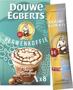 Douwe Egberts Latte Choco Hazelnut Oploskoffie - 5/9 Intensiteit - 5 X 8 Zakjes -Beste Koffie Winkel 980x1200 4