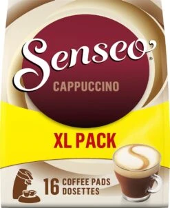 Senseo Cappuccino Koffiepads - 2/9 Intensiteit - 4 X 16 Pads - Voordeelverpakking 17 Senseo Cappuccino Koffiepads - 2/9 Intensiteit - 4 X 16 Pads - Voordeelverpakking -Beste Koffie Winkel 981x1200 2