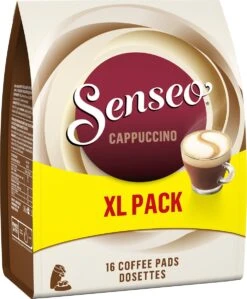 Senseo Cappuccino Koffiepads - 2/9 Intensiteit - 4 X 16 Pads - Voordeelverpakking 16 Senseo Cappuccino Koffiepads - 2/9 Intensiteit - 4 X 16 Pads - Voordeelverpakking -Beste Koffie Winkel 990x1200 1
